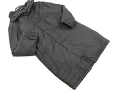 PUMA プーマ ロゴ ベンチ コート sizeL/黒 ◆■ メンズ