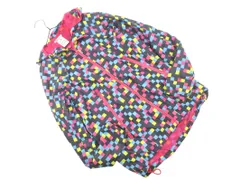 adidas アディダス 総柄 フーディー ドロスト ジャケット sizeOT/黒ｘピンク ◇■ レディース