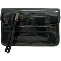 MARC JACOBS マークジェイコブス ショルダーバッグ M0009638 ブラック パテント×レザー レディース 【中古】 22512K18