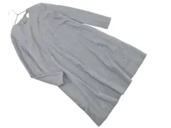 UNITED ARROWS ユナイテッドアローズ ウール100% Aライン ワンピース グレー ◇■ レディース