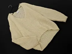 green label relaxing グリーンレーベルリラクシング ユナイテッドアローズ モヘア混 ニット セーター アイボリー ◇■ レディース