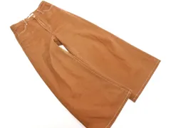 ADAM ET ROPE' アダムエロペ ワイド パンツ size36/茶 ■■ レディース