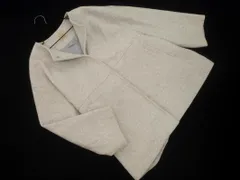 SM2 サマンサモスモス スナップボタン ハーフ ノーカラー コート sizeF/グレー ◇■ レディース