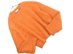 LOWRYS FARM ローリーズファーム ワイド幅 ニット セーター sizeM/オレンジ ◇■ レディース