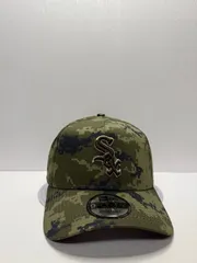 Newera シカゴホワイトソックス デジタルカモ 9forty A-FRAME スナップバックキャップ グリーンカラー