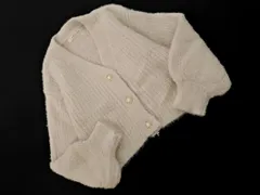 MAJESTIC LEGON マジェスティックレゴン Vネック ニット カーディガン sizeM/オフホワイト ◇■ レディース