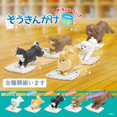 【全種類揃います】【B品】【新品】YELL エール ぞうきんがけ当番 ～おーるふぉーワン！～ 全種類セット 犬 ガチャ フィギュア デスクトップフィギュア