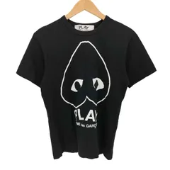 プレイコムデギャルソン PLAY COMME des GARCONS AD2018 Inverted Heart Logo T-Shirt レディース import：S 