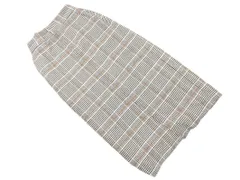 GLOBAL WORK グローバルワーク ウール混 グレンチェック ロング スカート sizeM/黒 ◇■ レディース