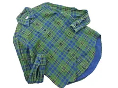 JOURNAL STANDARD ジャーナルスタンダード チェック シャツ sizeS/緑ｘ紺 ◇■ メンズ