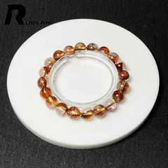 【限定一点】夢色 EU製 ★ROBEAN・オーロラクォーツ★パワーストーン ブレスレット 天然石 原石 お守り プレゼント1 9.4-9.7mm M1202152