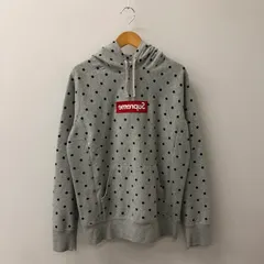 【中古品】Supreme シュプリーム × COMME des GARCONS SHIRT コムデギャルソンシャツ 別注 コラボ 12SS BOX LOGO PULLOVER ボックスロゴプルオーバー パーカー 【149-250731-kk-07-fuz】