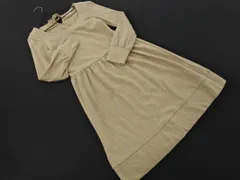 DO!FAMILY ドゥファミリィ ウール100% ワンピース sizeM/ベージュ ◇■ レディース