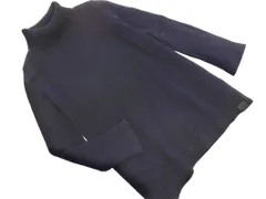 G-STAR RAW ジースターロゥ タートルネック チュニック ニット セーター sizeS/濃紺 ◇■ レディース
