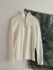 ポロラルフローレン ハーフジップ アイボリー