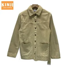 ZARA　CPOジャケット　シャツジャケット　ベルト付き　無地　レギュラーカラー　アウター　コットン　マニッシュ系　モード　古着