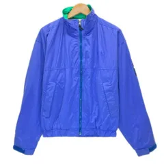 HELLY-HANSEN　ナイロンジャケット　ハイネック　フルジップ　袖ベルクロ　裾ゴム　ワンポイント　ブランドロゴ　タグ　無地　アウトドア　古着