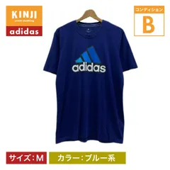 adidas　Tシャツ　半袖　カットソー　トップス　クルーネック　ロゴT　ブランドロゴ　プリント　スリーストライプ　スポーツ　古着
