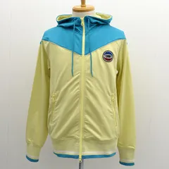 TOMMY HILFIGER / トミーヒルフィガー ◆ジップアップパーカー/ワッペン/イエロー×ブルー/サイズL 214-321309-420 【メンズ/MEN/男性/ボーイズ/紳士】 メンズファッション【中古】 