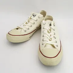 CONVERSE / コンバース ◆ローカットスニーカー/ALL STAR/ホワイト/25cm 1SC329 【メンズ/MEN/男性/ボーイズ/紳士】【靴/クツ/シューズ/SHOES】 メンズファッション【中古】 