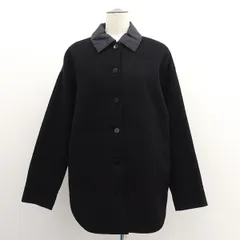 theory / セオリー ◆中綿ジャケット/ステンカラー/カシミヤ混/ブラック/サイズS 2409601-050-902 【レディース/ガールズ/LADY/女性/婦人】 レディースファッション【中古】 