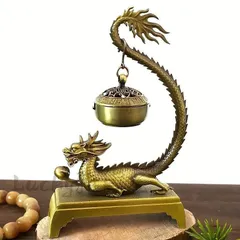 香炉 炉 蚊取り線香 龍 ドラゴン 竜 吊り下げ お香 炉 香立て 聞香 香道 ヨガ 瞑想アイテム 香炉 仏具 香炉台 仏壇 仏具 お香 ヨガ フィットネス プレゼント 寝室 リビング