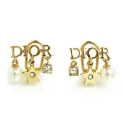 クリスチャンディオール ディオレボリューション クリップ パール クリスタル イヤリング ゴールド E1680DVORS Christian Dior（未使用　展示品）