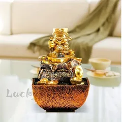 富の神 仏像 神 幸運  癒し 卓上噴水 噴水 浄化 幸運 開運 恋愛運 結婚運 対人運 仕事運 金運  魔除 置物 スピリチュアル 神秘 インテリア 玄関 オフィス