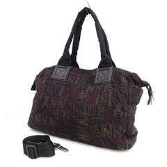 GUCCI / グッチ □ハンドバッグ オーストリッチ レザー グレー