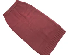 MOUSSY マウジー ニット ロング スカート size2/えんじ ◇■ レディース