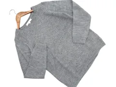 grove グローブ ウール混 Vネック ニット セーター sizeM/グレー ◇■ レディース