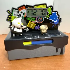 ▼△1211　スプラトゥーン３　アラームクロック　一番くじ　A賞　箱無　動作確認済