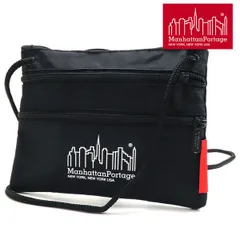 マンハッタンポーテージ ショルダーバッグ ショルダーポーチ メンズ レディース Manhattan Portage 3ZIPP 218534 BLACK