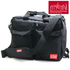マンハッタンポーテージ ブリーフケース 3Way リュック ショルダーバッグ メンズ レディース Manhattan Portage 1446ZH BLACK