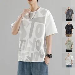 tシャツ メンズ 半袖tシャツ クルーネック 涼しい カジュアル 夏 大きいサイズ お兄系 薄手