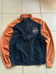 ヴィンテージ ハーレーダビッドソン スウェット ジップアップ ジャケット