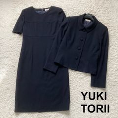 ヨーコチャン ブラックフォーマル ワンピース ノーカラージャケット 