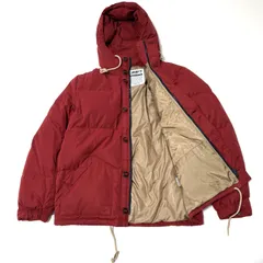 【CAMP7／キャンプセブン】 ダウンジャケット レッド系 M