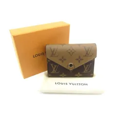LOUIS VUITTON ルイ ヴィトン M81557 モノグラム・リバース ポルトフォイユ・ヴィクトリーヌ 財布 ∠UP4718