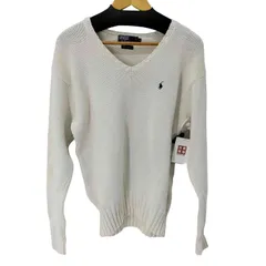 ポロバイラルフローレン Polo by RALPH LAUREN ポニー刺繍コットンVネックニット メンズ JPN：S 