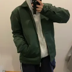 カーハート グリーン ウール モジュラー ジャケット