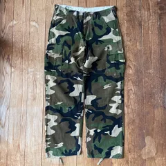 80's US ARMY camo cargo pants. 古着　ミリタリーカーゴパンツ　迷彩　カモフラ