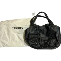 ZM1648 Theory セオリー ハンド バッグ トート レザー シンプルブラック 収納袋