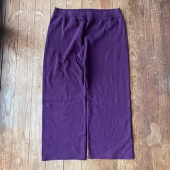 00's Hanes wide sweat easy pants. 古着　パープル　ワイドスウェットパンツ　紫　XL