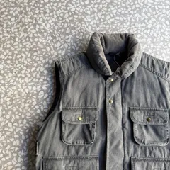 Eddie Bauer / 90’s- down vest size L エディーバウアー　ダウンベスト　中綿　マルチポケット　古着　アウトドア　レイヤード　オールド