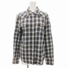 ポロジーンズ ラルフローレン POLO JEANS ウェスタンシャツ 長袖 チェック柄 L 紫 パープル /JS