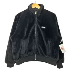 フィラ FILA リバーシブル ボア エコファー ブルゾン レディース JPN：L 