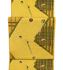 未着用　京友禅　石田凱宣　藍染　萩模様　袋帯　着物　023a p 2025年最新】京藍染の人気アイテム - メルカリ