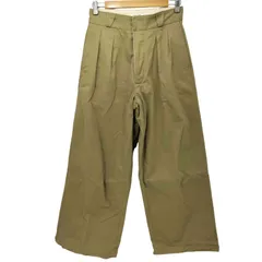 フミカウチダ FUMIKA UCHIDA 25SS UNIFORM WEAPON 2-TUCK PANTS