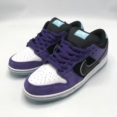 【中古】Hayley Wilson × NIKE SB DUNK Low Pro スニーカー 28cm HJ0513-500 ブラック パープル ヘイリーウィルソン ナイキ[10]